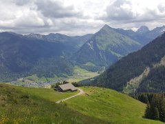 Blick auf die Brendler Alpe